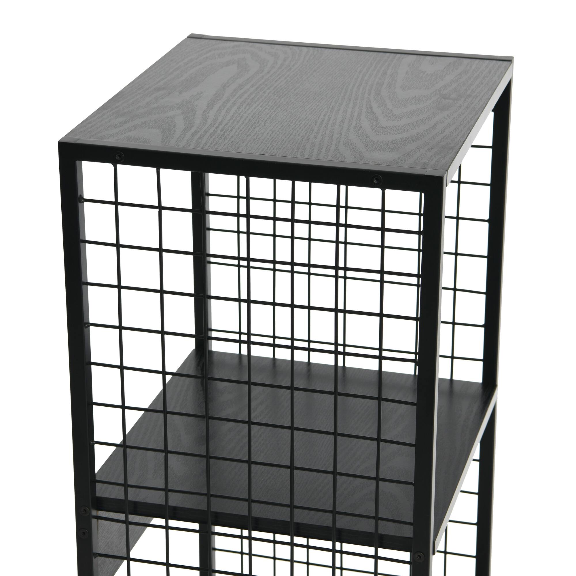 Household Essentials 28" Trellis 2 Compartment Storage Bookshelf